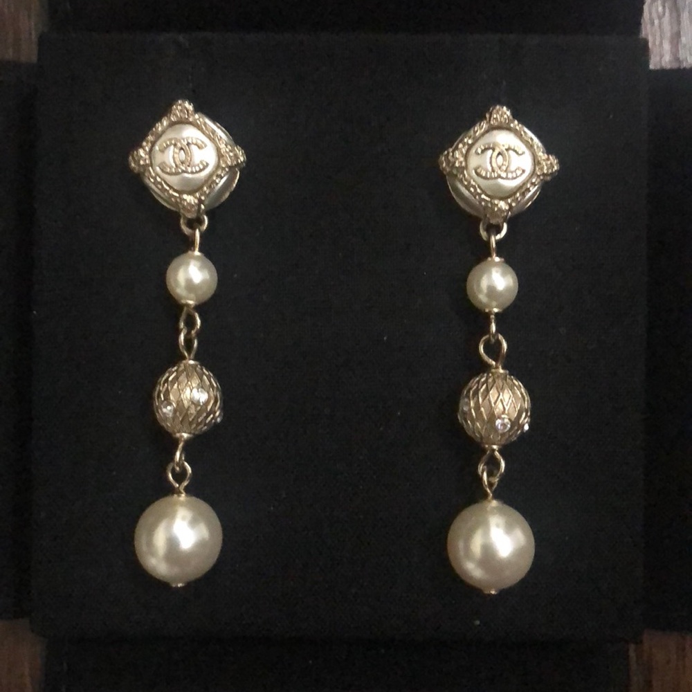 Authentic Chanel earrings